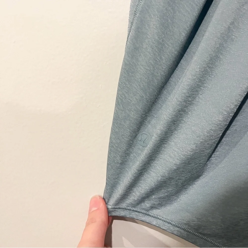 Lululemon Essential Tank Pleated in Blue Cast